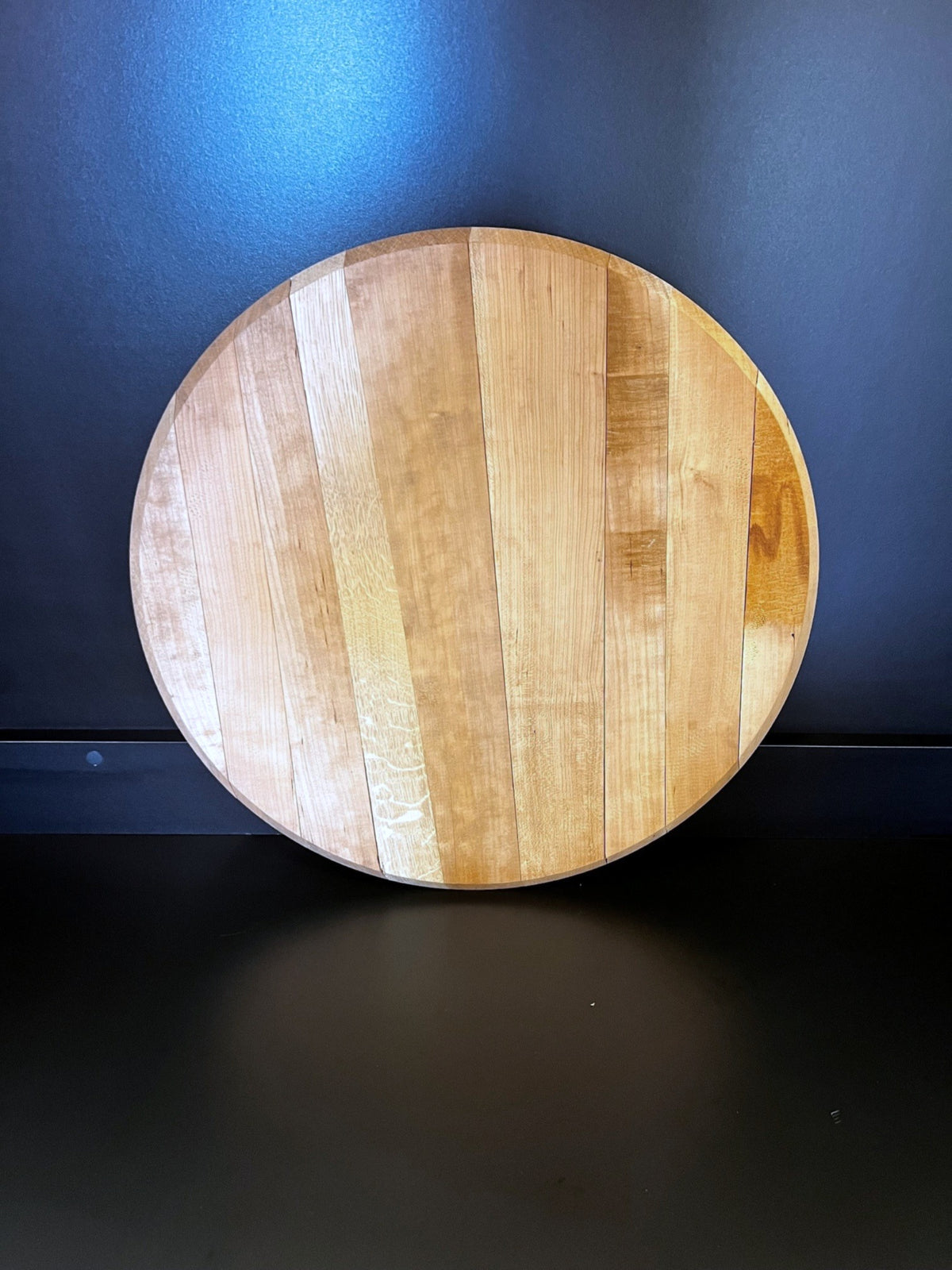 Unfinished Cherry Barrel Head