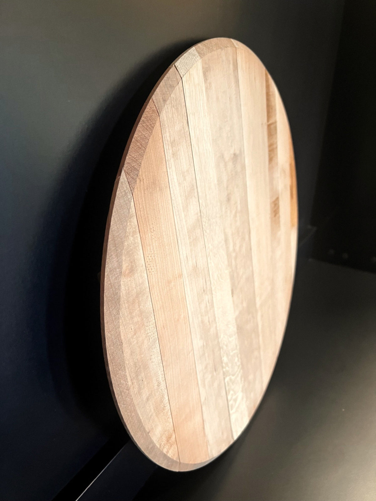 Unfinished Cherry Barrel Head
