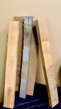 5 Pk. American White Oak Heads Raw (Variety Size Pack)