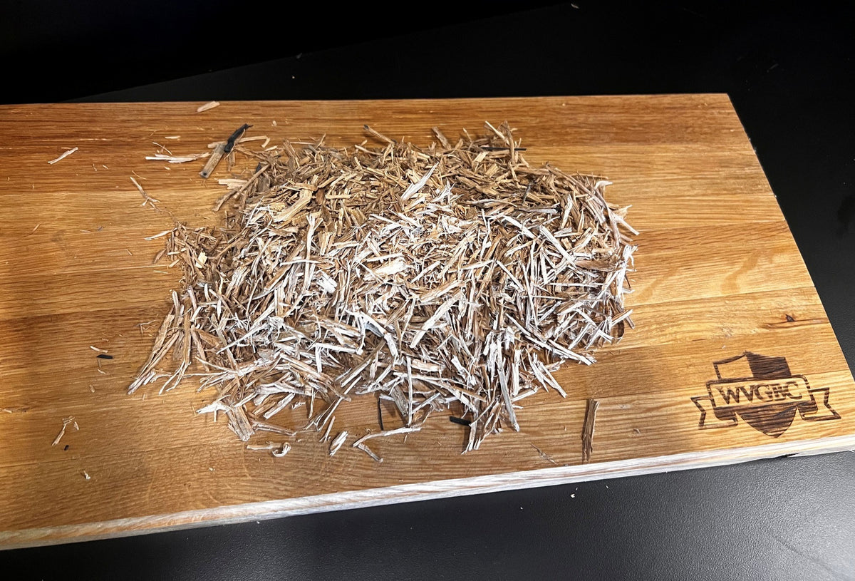 American White Oak Raw Wood Shavings